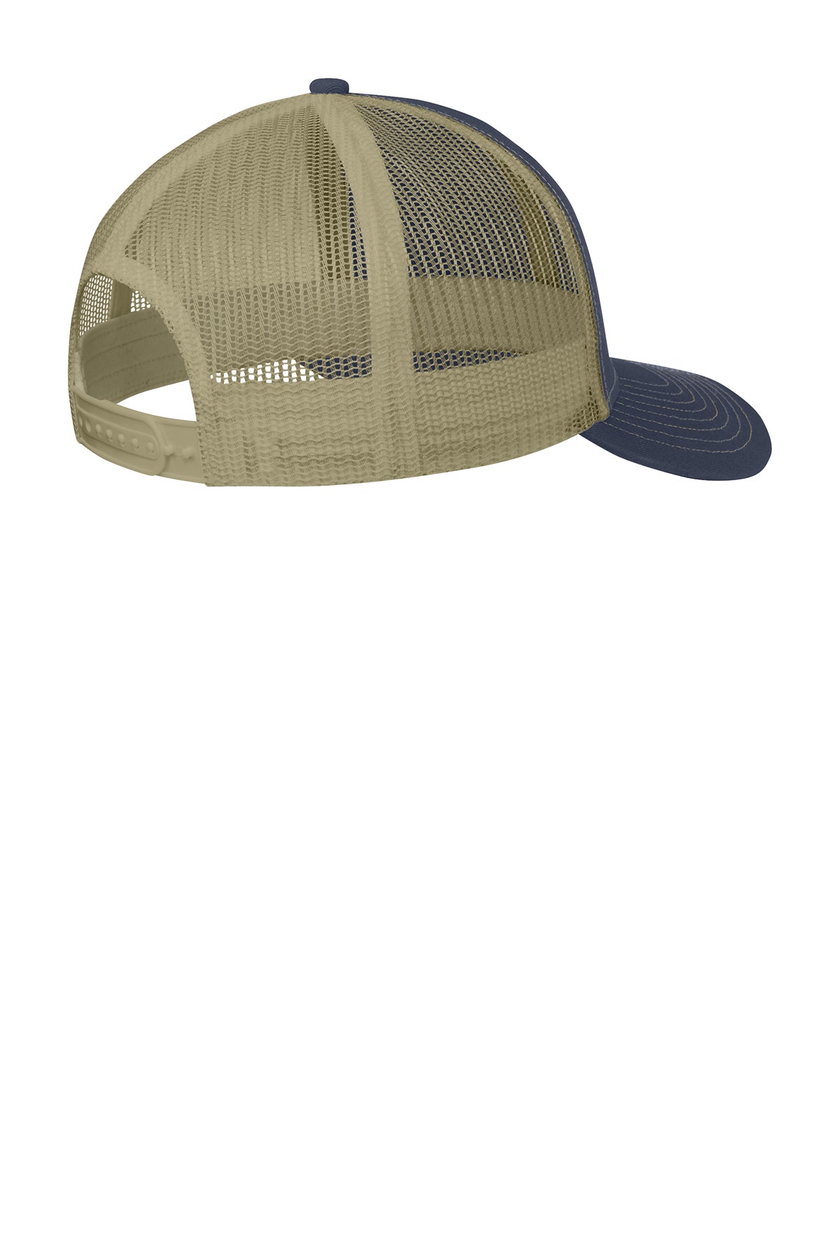 Elk Mountain Snapback Trucker Cap Rich Navy/ True Khaki