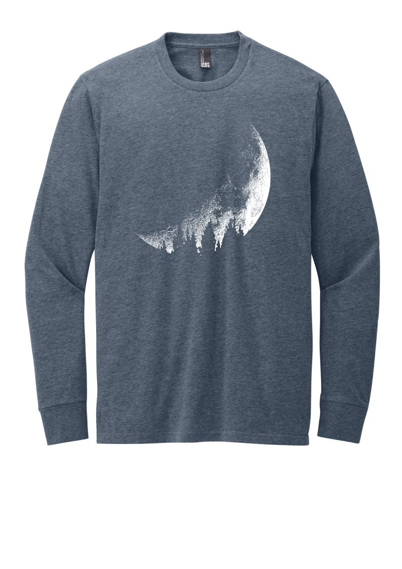 Cresent Moon long sleeve graphic T-shirt