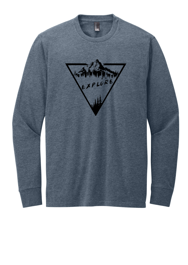 Explore long sleeve graphic T-shirt