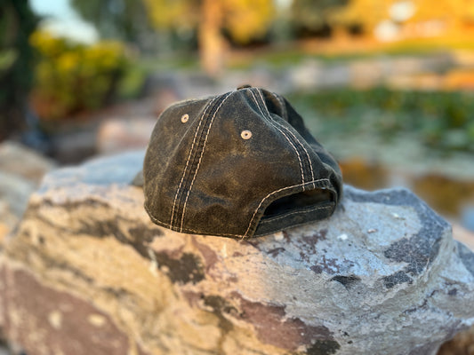 Idaho Mountain, Pigment Print Distressed Cap