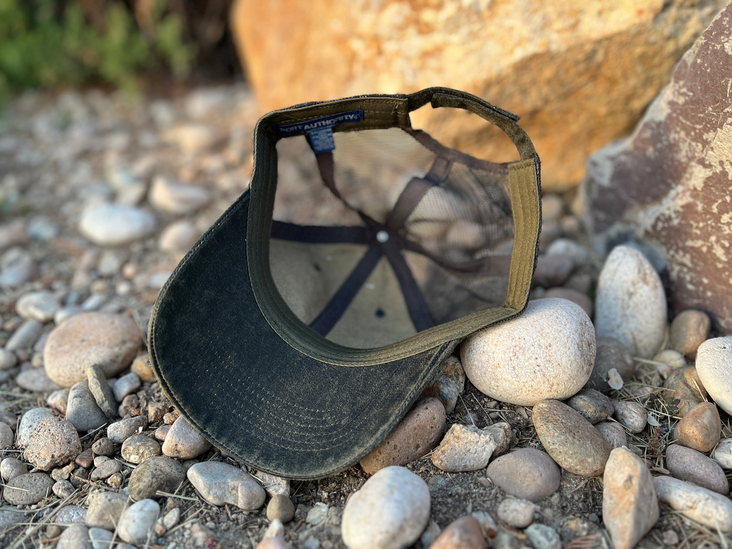 Explore, Pigment Print Mesh Back Cap