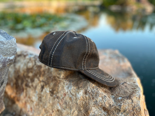 Deer Head, Pigment Print Distressed Cap