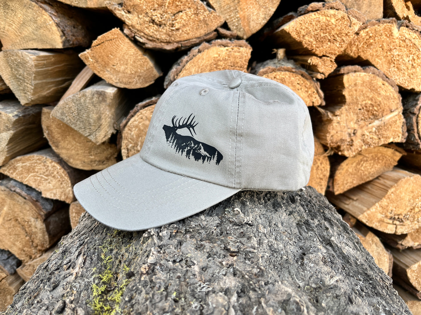 Elk mountain low profile washed Twill Cap