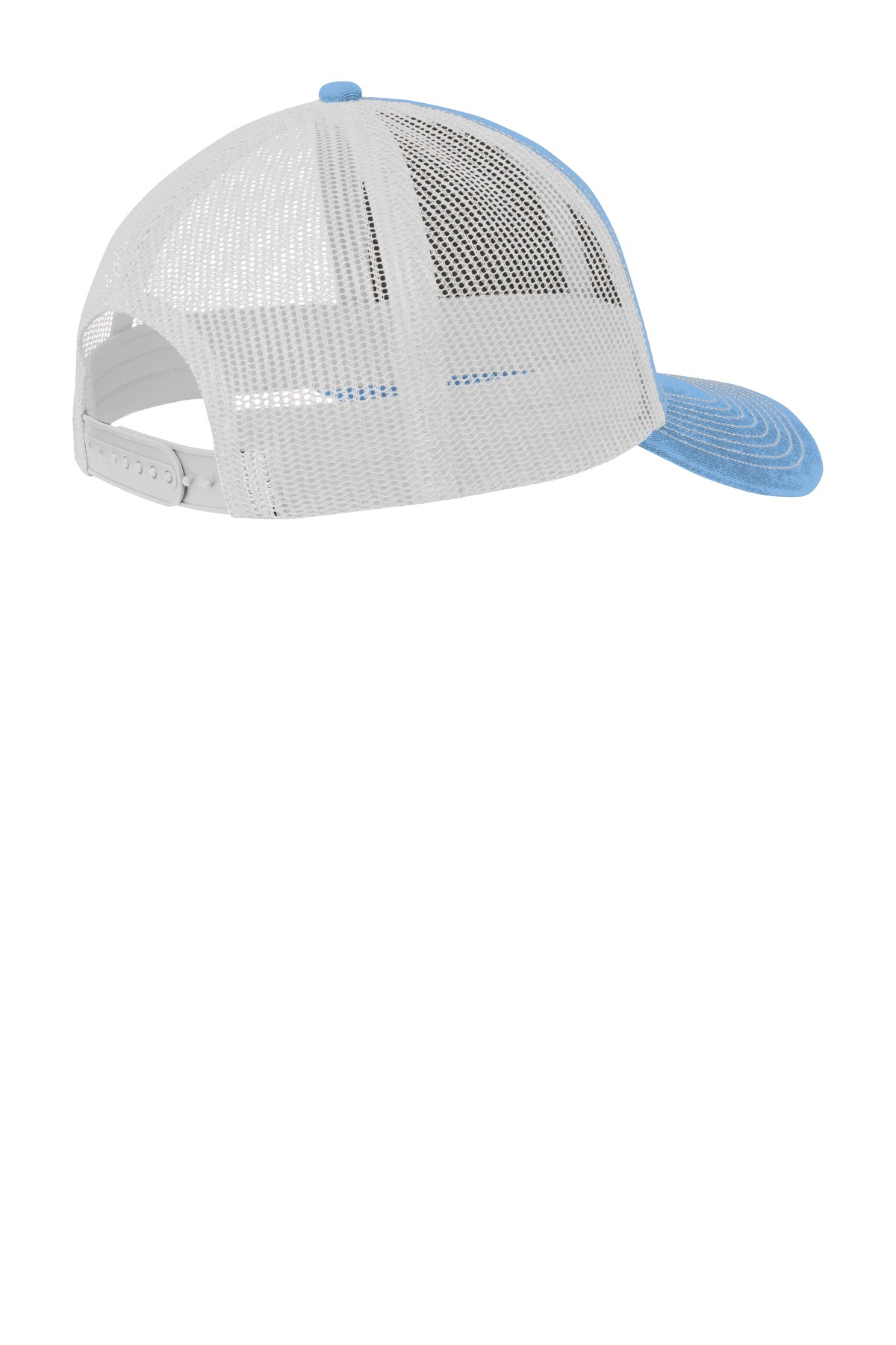 Idaho Snapback Trucker Cap Carolina Blue/ White