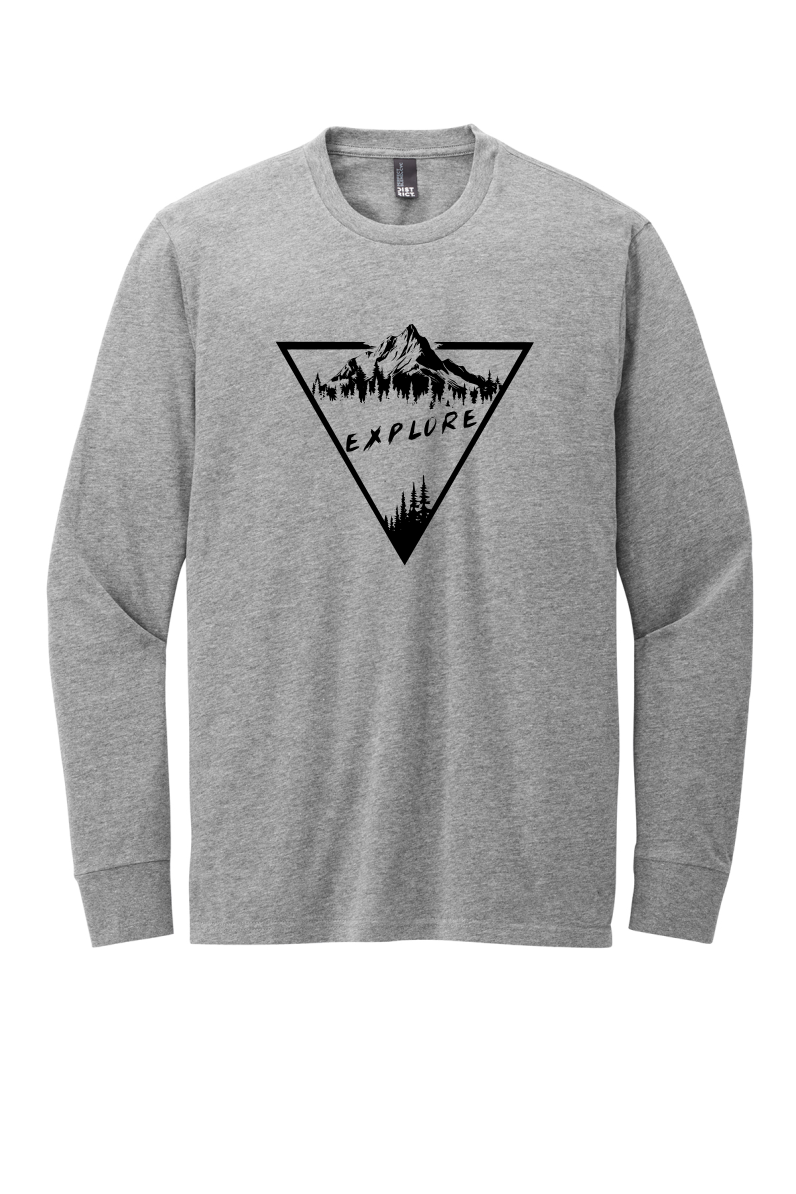 Explore long sleeve graphic T-shirt
